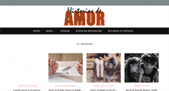 Desktop Screenshot of historiasdeamor.info